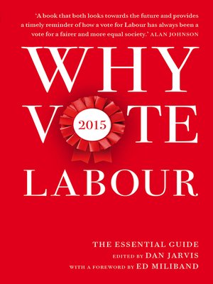 cover image of Why Vote Labour 2015